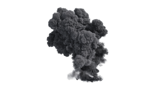 (4K) Mega Smoke Plume 10 