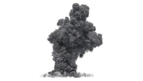(4K) Mega Smoke Plume 13 