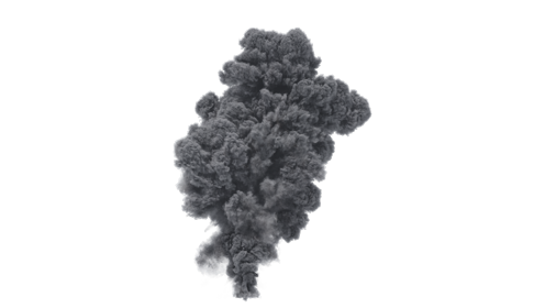 (4K) Mega Smoke Plume 2 