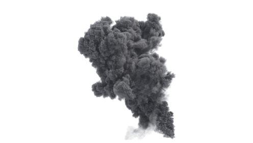 (4K) Mega Smoke Plume 3 