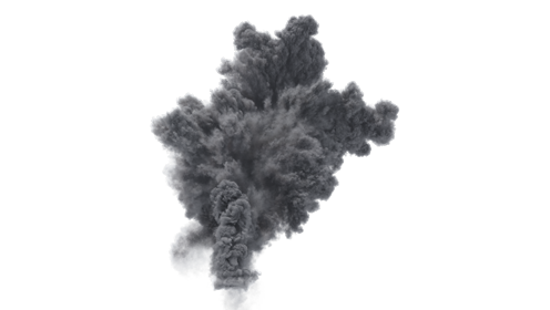 (4K) Mega Smoke Plume 4 