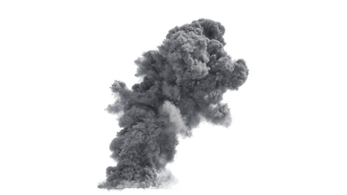 (4K) Mega Smoke Plume 6 