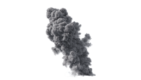 (4K) Mega Smoke Plume 7 
