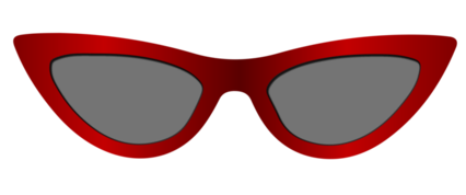 Red Meme Eyeglasses