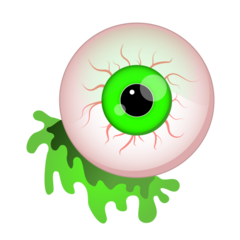 Eyeball Green Halloween