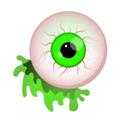 Eyeball Green Halloween