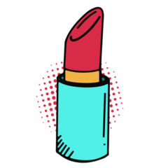 Lipstick Popart