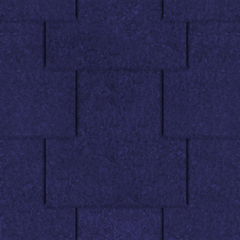 Roof Tile Plain Blue