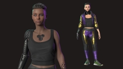 Cyberpunk Female 2