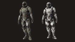 Female Scifi Armor